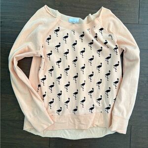 O’Neil flamingo top L EUC